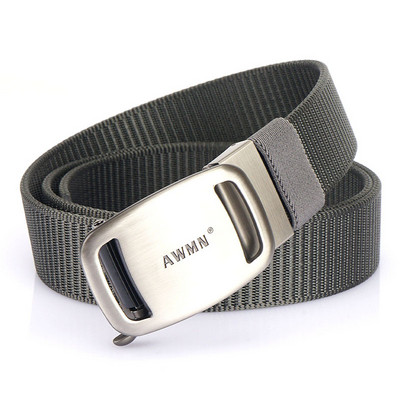 Pánsky plátený opasok s kovovou prackou - niekoľko farieb