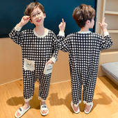 Chlapčenské pyžamo s potlačou a vreckami