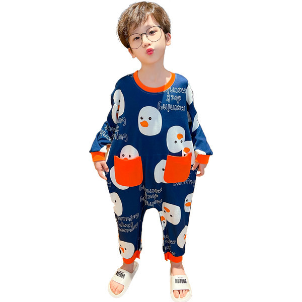 Chlapčenské pyžamo s potlačou a vreckami