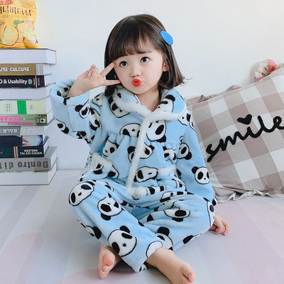 Vaikiška rudens-žiemos pižama berniukams su siuvinėjimais