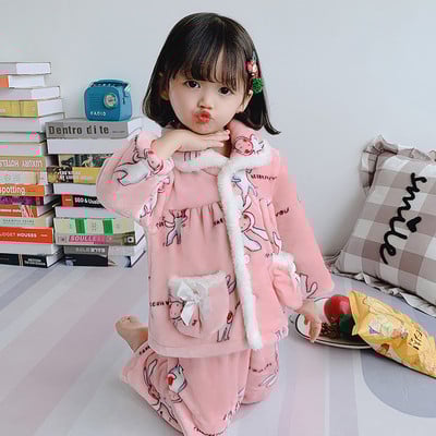 Vaikiška rudens-žiemos pižama berniukams su siuvinėjimais