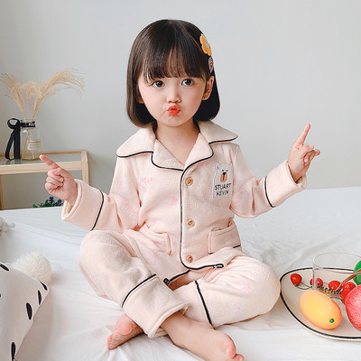 Vaikiška rudens-žiemos pižama berniukams su siuvinėjimais