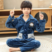 Dvojdielne detské pyžamo pre chlapcov - plyšový model