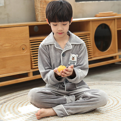 Dvojdielne detské pyžamo pre chlapcov - plyšový model