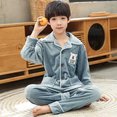 Dvojdielne detské pyžamo pre chlapcov - plyšový model