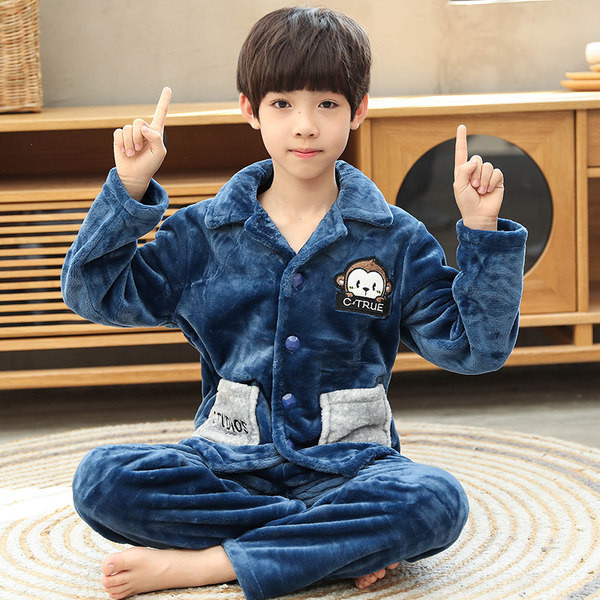 Dvojdielne detské pyžamo pre chlapcov - plyšový model