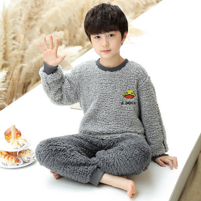 Detské dvojdielne plyšové pyžamo pre chlapcov