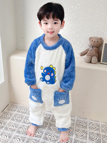 Детска пижама за момчета с 3D-елемент