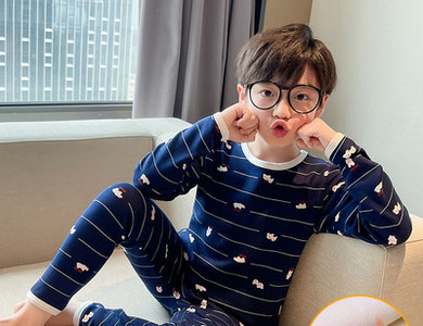 Πιτζάμες με επένδυση απλικέ για αγόρια