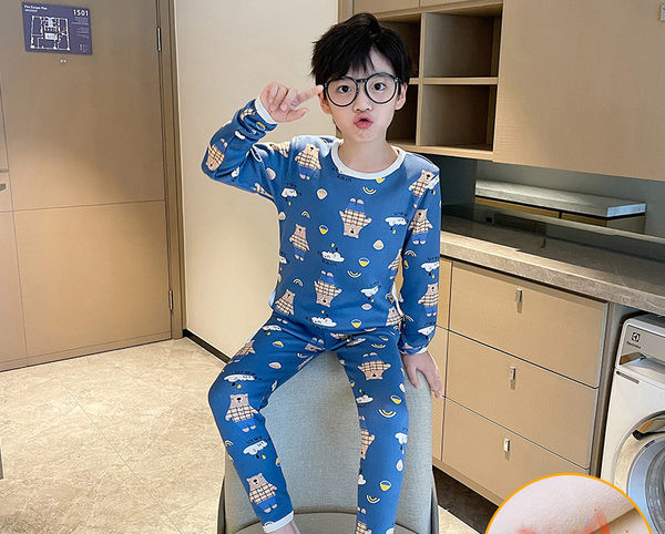 Πιτζάμες με επένδυση απλικέ για αγόρια