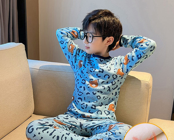 Πιτζάμες με επένδυση απλικέ για αγόρια