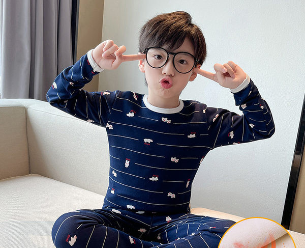 Πιτζάμες με επένδυση απλικέ για αγόρια