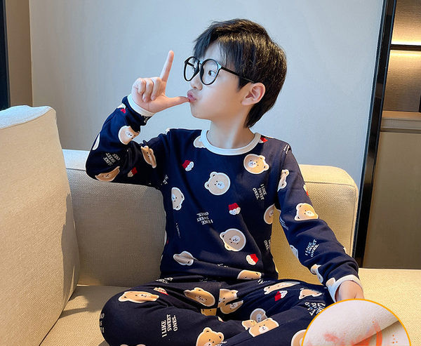 Πιτζάμες με επένδυση απλικέ για αγόρια