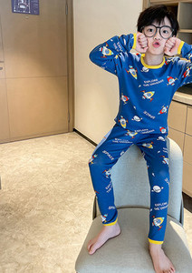 Nový model detského dvojdielneho pyžama pre chlapcov