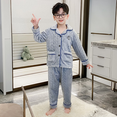 Dvojdielne zimné detské pyžamo pre chlapcov