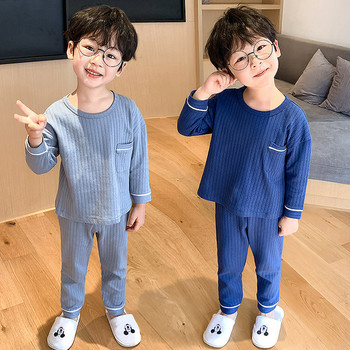 Ежедневна детска пижама от две части за момчета