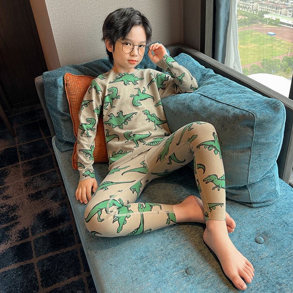 Detské dvojdielne pyžamo s potlačou pre chlapcov