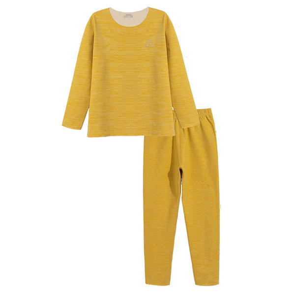 Jesenné dvojdielne pyžamo pre chlapcov s výšivkou