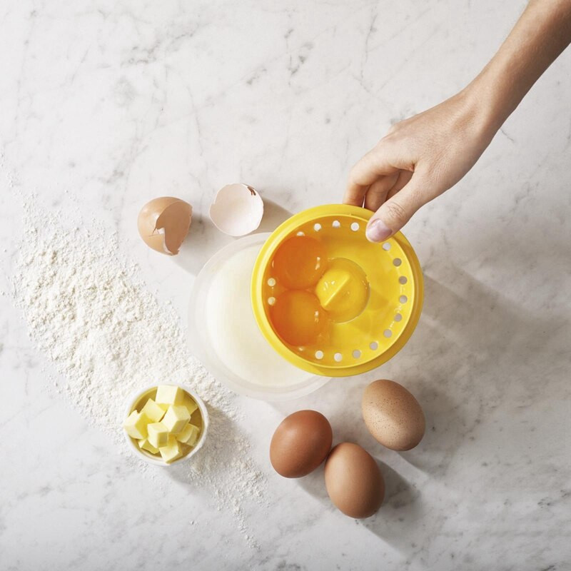 Сепаратор за жълтъци Сепаратор за яйца Яйчен белтък Филтър за разделяне на белтъци Кухненски инструменти Домашна градина Кухня Бар за хранене Инструменти за яйца Разделител
