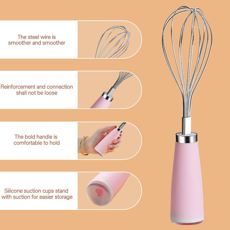 Разбивач за яйца Сепаратор за яйца Пресейте с вендуза Дебела дръжка Неръждаема стомана Кухня Инструменти за печене Дебели