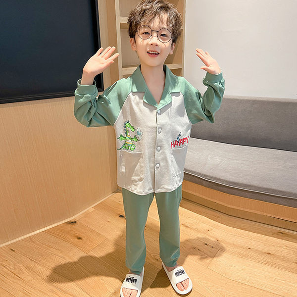 Jesenné detské pyžamo pre chlapcov