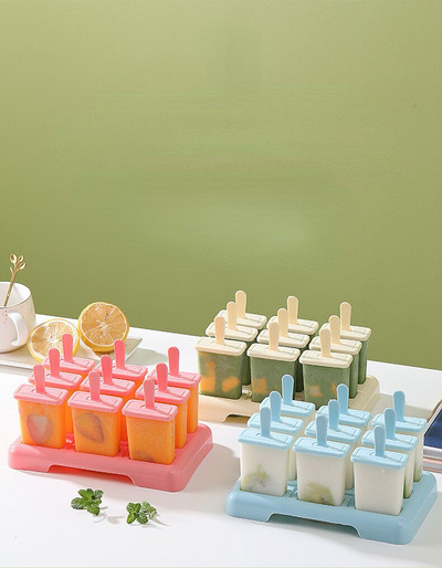 Plastová forma na zmrzlinu, siamská zmrzlina s viečkom, domáci riad, roztomilé kuchynské náradie, príslušenstvo na pečenie, výrobník ľadu pre domácnosť