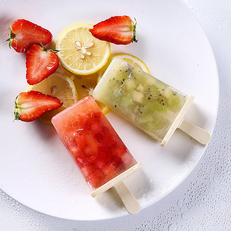 Plastová forma na zmrzlinu, siamská zmrzlina s viečkom, domáci riad, roztomilé kuchynské náradie, príslušenstvo na pečenie, výrobník ľadu pre domácnosť