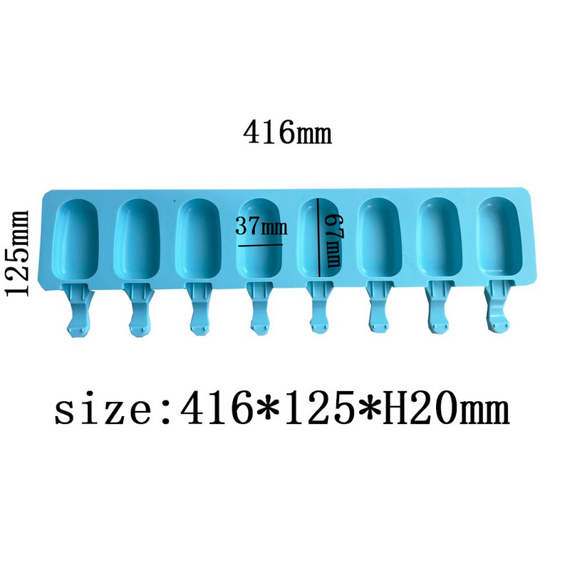 Silikono formelės ledams „pasidaryk pats“ šokoladinis desertas, saldainių formelės, padėklas ledo kubelių gaminimo aparatas, naminiai įrankiai, vasaros vakarėlių reikmenys