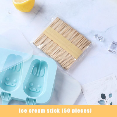 Ledų formelės naminiai ledai popsicle formelės šerbetas naminis vaikams mielas silikono gaminimas animacinių filmų ledai