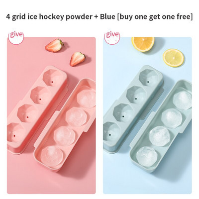 2 ks okrúhlej misky na ľadové kocky s vekom, domáce barové párty, PP plastové formy, potravinárske formy, DIY formy, výrobník ľadových guľôčok, kuchynské pomôcky