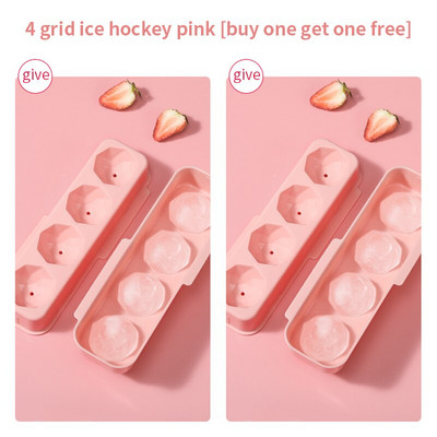 2 ks okrúhlej misky na ľadové kocky s vekom, domáce barové párty, PP plastové formy, potravinárske formy, DIY formy, výrobník ľadových guľôčok, kuchynské pomôcky