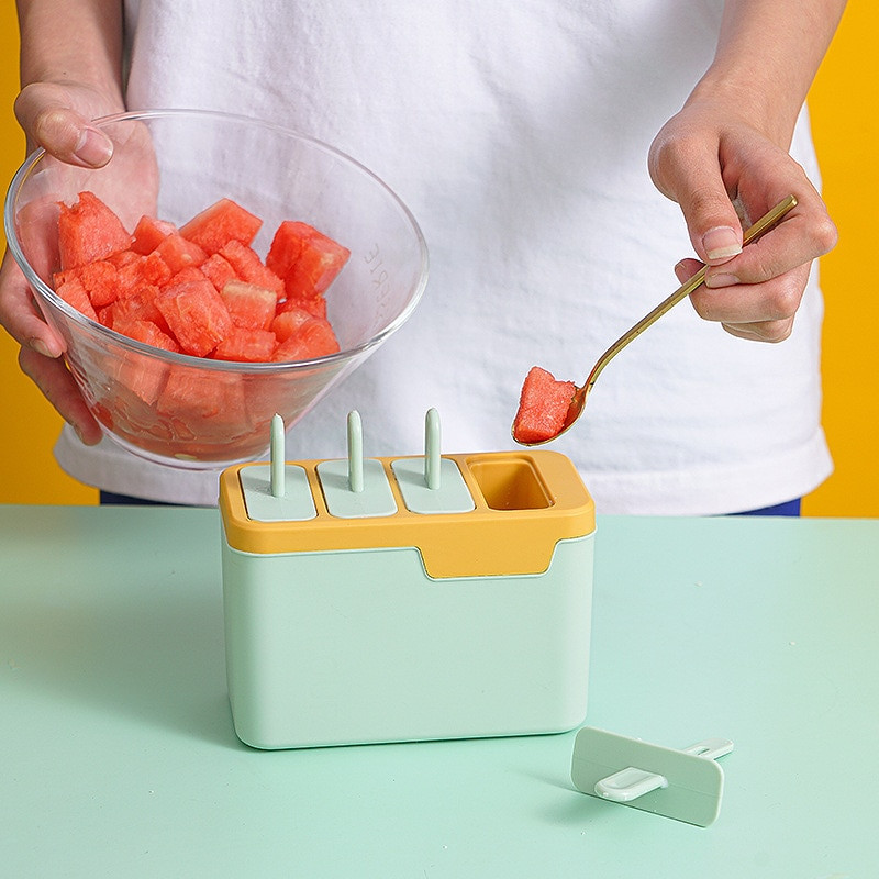 Forma na nanuk Forma na zmrzlinu Forma na nanuk Rodinná DIY forma na dezert Kuchynský gadget Výrobník ľadu Domáce varenie