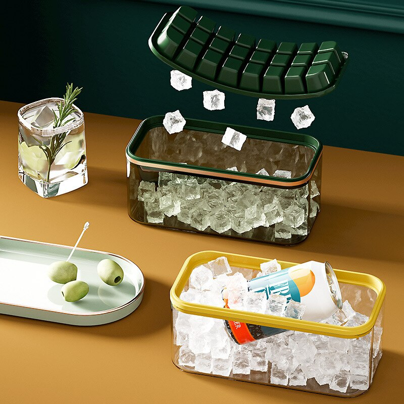 Forma na ľadové kocky s nádobou, forma na zmrzlinu, nanuk, potravinárska, bezpečná, silikónová, bez BPA, výrobník ľadových guľôčok, náradie na výrobu ľadových guľôčok, NOVINKA 2022