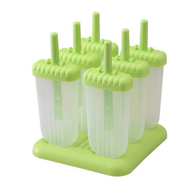 Pekebo 6 PP DIY forma na zmrzlinu nástroje na varenie formy na nanuky mrazené kocky ľadu forma na lízanky tácka kuchynské náradie