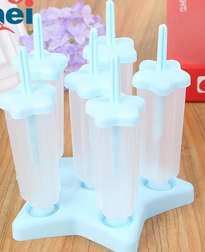 Pekebo 6 PP DIY forma na zmrzlinu nástroje na varenie formy na nanuky mrazené kocky ľadu forma na lízanky tácka kuchynské náradie