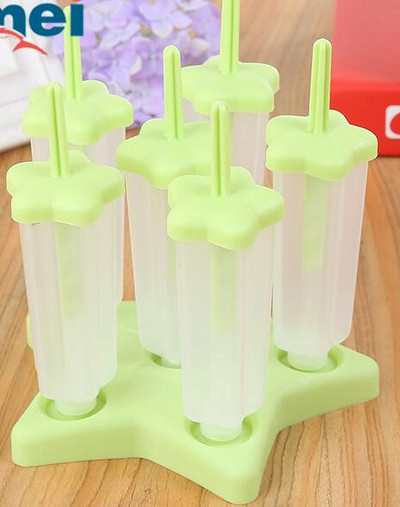 Pekebo 6 PP DIY forma na zmrzlinu nástroje na varenie formy na nanuky mrazené kocky ľadu forma na lízanky tácka kuchynské náradie