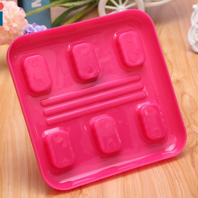 Pekebo 6 PP DIY forma na zmrzlinu nástroje na varenie formy na nanuky mrazené kocky ľadu forma na lízanky tácka kuchynské náradie