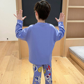 Детска пижама за момчета-  от  две части