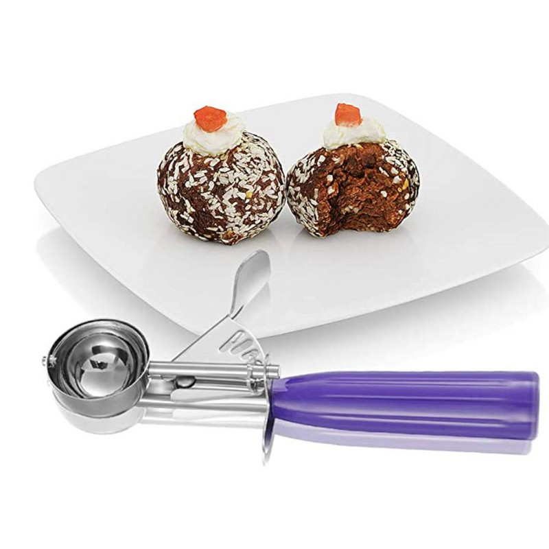 Naberačka na zmrzlinu z nehrdzavejúcej ocele, zemiaková kaša, lyžica na guľôčky, melón, ovocný dezert, kuchynské príslušenstvo, náradie