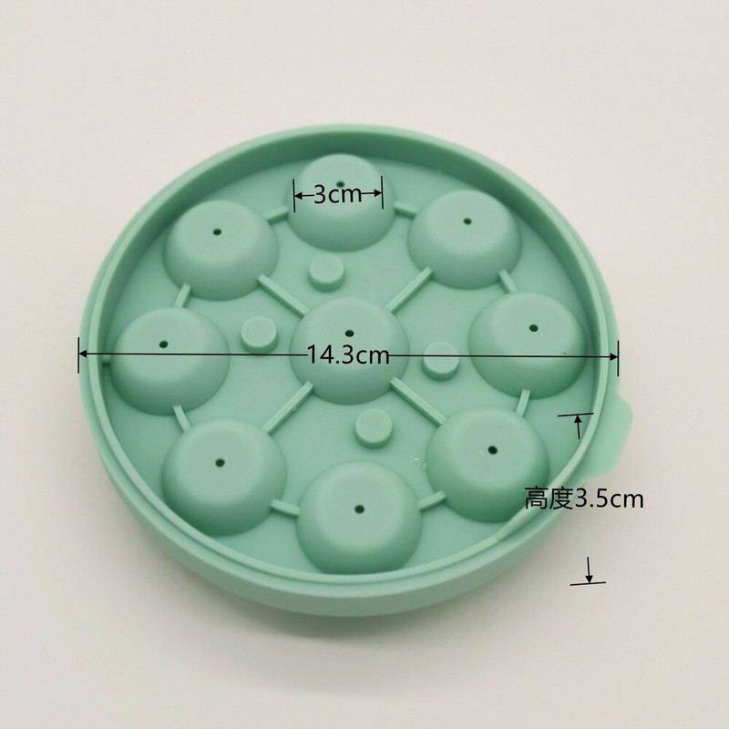 9-dierková silikónová forma na ľad v tvare ružového kvetu, kuchynské doplnky, opakovane použiteľná miska na ľad v tvare broskyne s vekom, forma na ľad, výrobník ľadových guľôčok