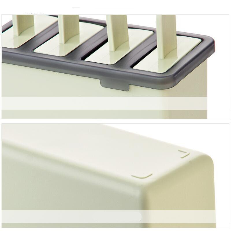 DIY 4 mriežková forma na zmrzlinu, formy na nanuky, mrazené formy na ľadové kocky, nástroj na výrobu tácok z PP, kuchynské nástroje na varenie zmrzliny