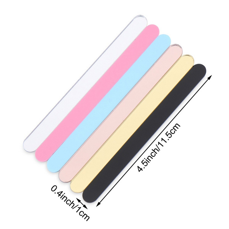 50/100 ks zmrzlinových tyčiniek, akrylových, nanukov, opakovane použiteľných, DIY remeselných výrobkov pre rodičov a deti, lízanky, nástroje, príslušenstvo pre lízanky