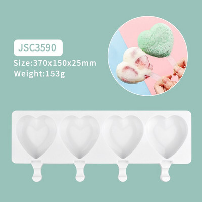 2 ks/sada kreslených detských foriem na zmrzlinu s viečkami, silikónová forma na nanuk, opakovane použiteľná forma na ľadový pop na výrobu letných obľúbených jedál