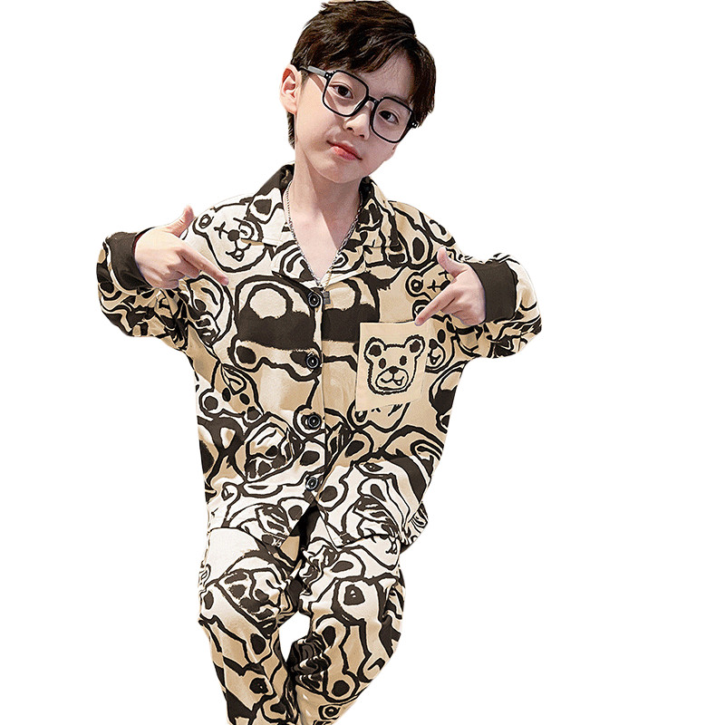 Gyermek pizsama fiúknak medvével