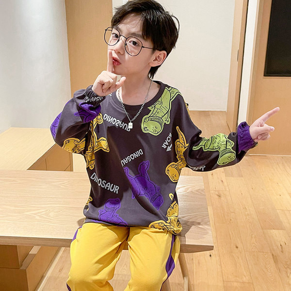 Detské dvojdielne pyžamo pre chlapcov - s nápisom