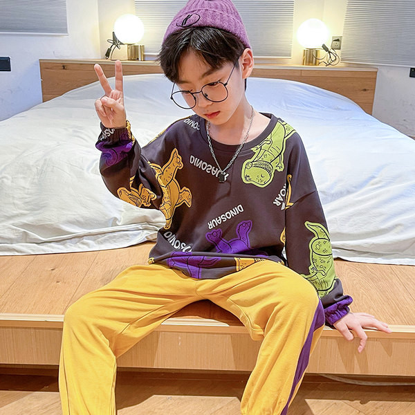 Detské dvojdielne pyžamo pre chlapcov - s nápisom