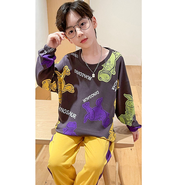 Detské dvojdielne pyžamo pre chlapcov - s nápisom