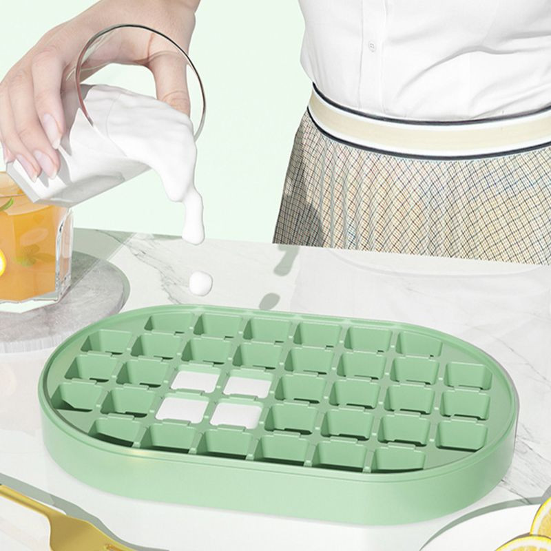 36/72 mriežok, formička na ľad s úložným boxom, domáci miska na ľad s vekom, ovocná šťava, koktail, víno, forma na ľad