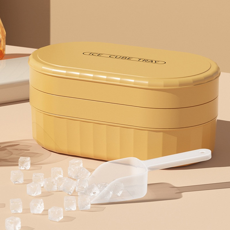 36/72 mriežok, formička na ľad s úložným boxom, domáci miska na ľad s vekom, ovocná šťava, koktail, víno, forma na ľad