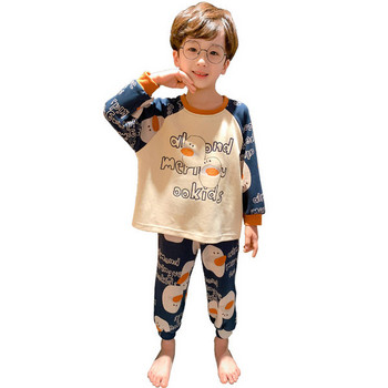 Πιτζάμες  για αγόρια με μακριά μανίκια και οβάλ λαιμόκοψη